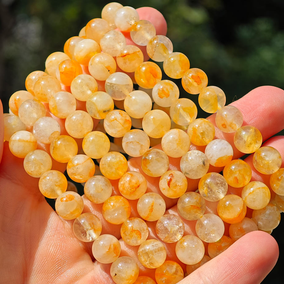 Wholesale Golden Healer Quartz Crystal Bracelet