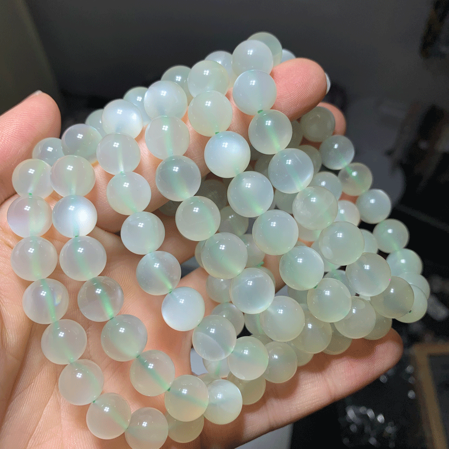 Wholesale Green Moonstone Crystal Bracelet