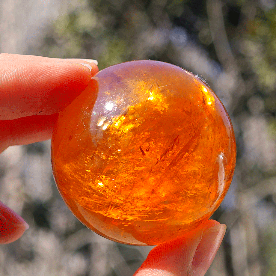 Wholesale Honey Calcite Crystal Sphere