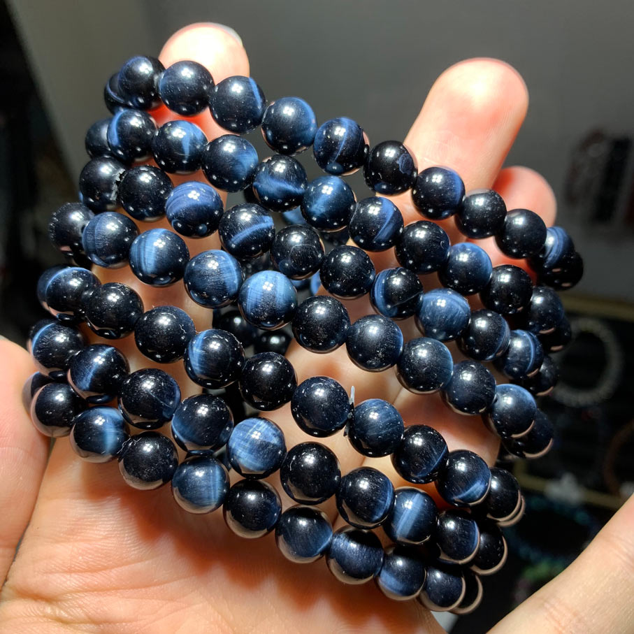 Wholesale HQ Blue Tiger Eye Crystal Bracelet