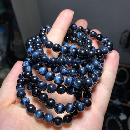 Wholesale HQ Blue Tiger Eye Crystal Bracelet