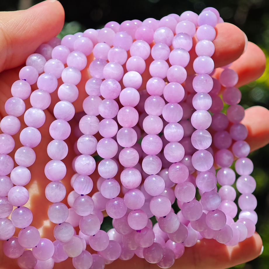 kunzite bracelet