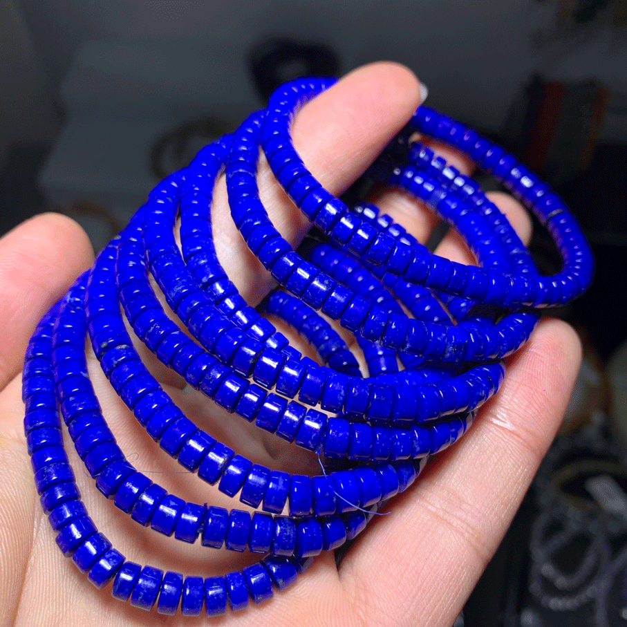 Wholesale HQ Lapis Crystal Bracelet