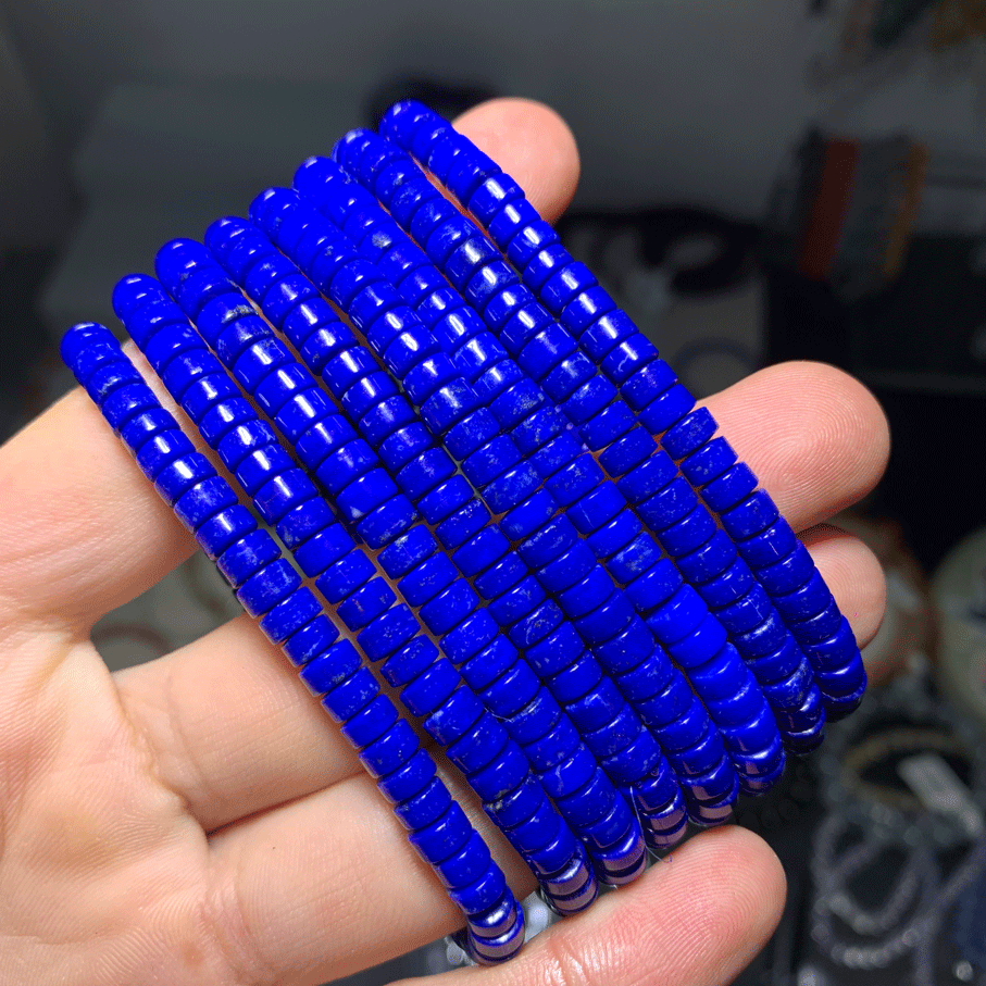 Wholesale HQ Lapis Crystal Bracelet