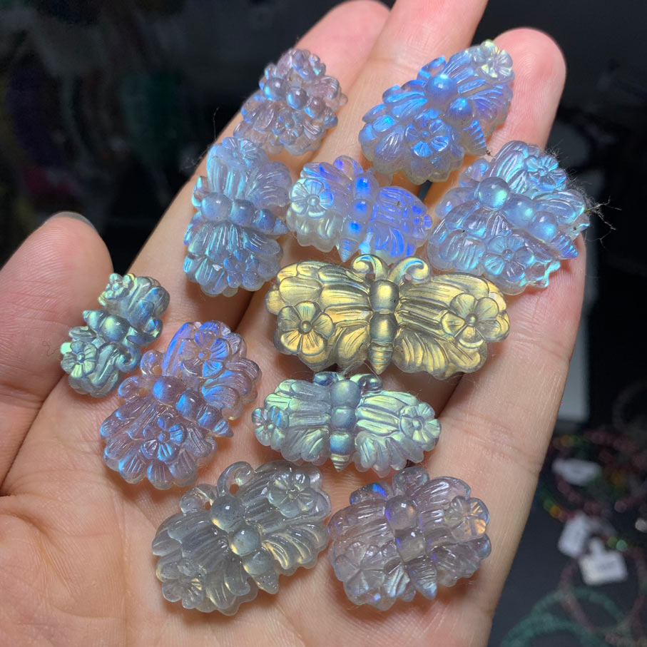 Wholesale HQ Labradorite Crystal Butterfly