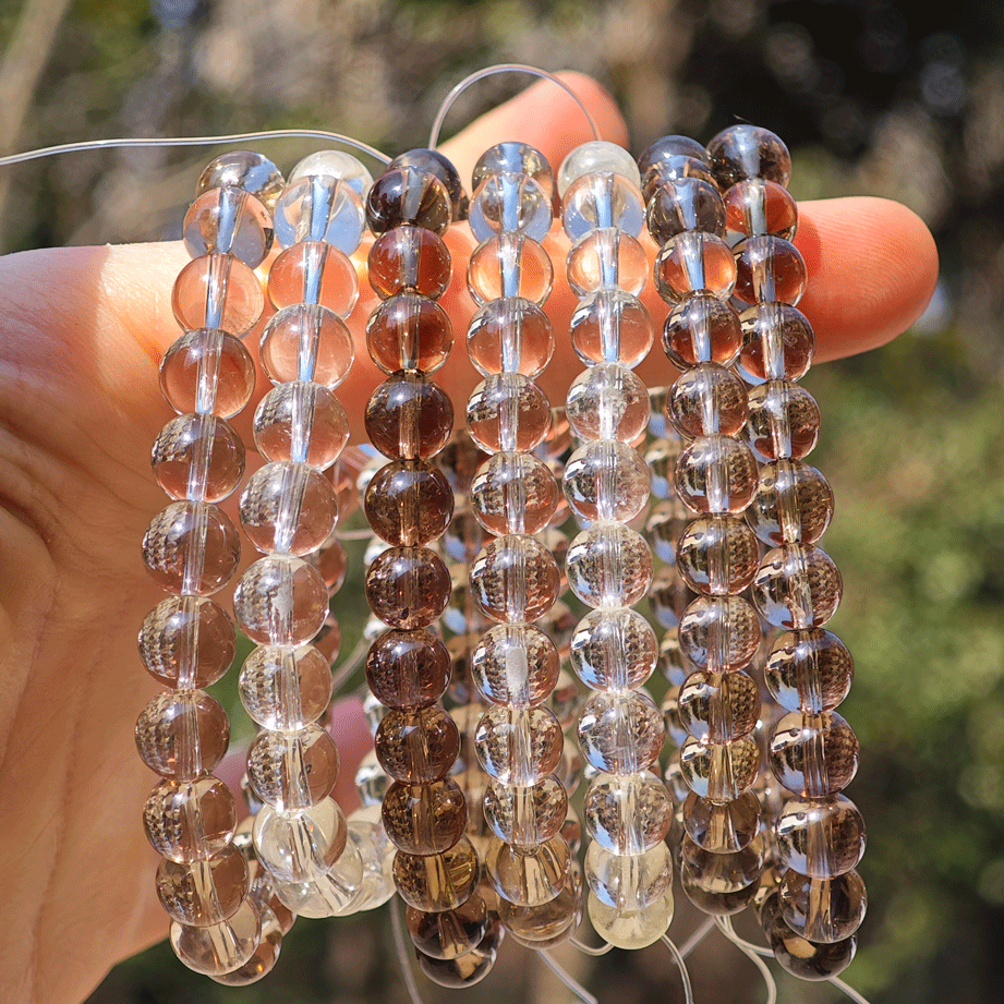 Wholesale Light Smoky Quartz Crystal Bracelet