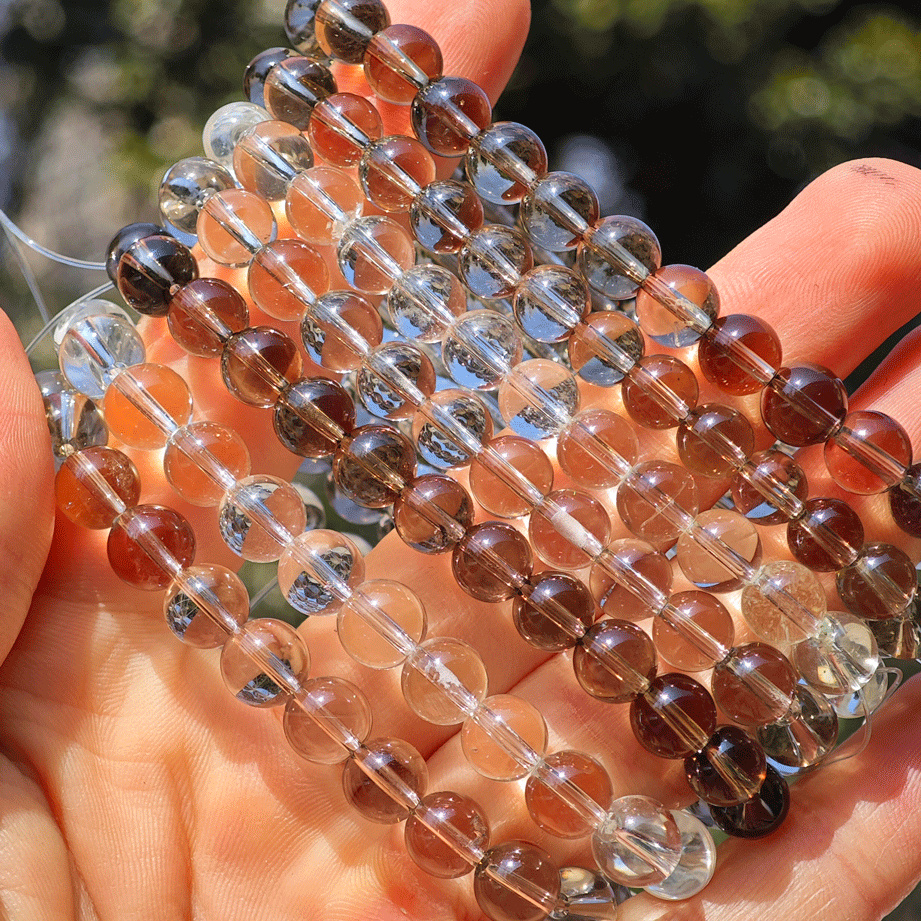 Wholesale Light Smoky Quartz Crystal Bracelet