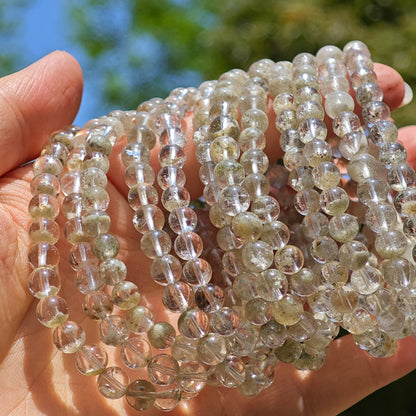 Wholesale Matcha Garden Quartz Crystal Bracelet