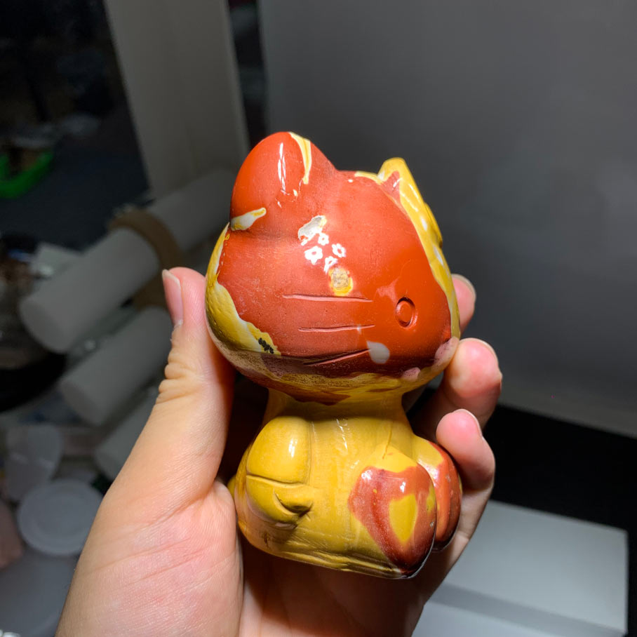 Wholesale High Quality Big Mookaite Crystal Kitty