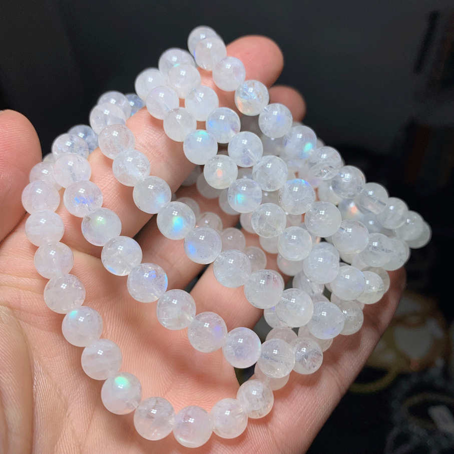 Wholesale Rainbow Moonstone Crystal Bracelet