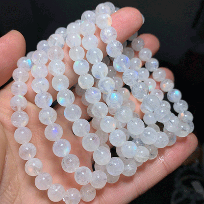 Wholesale Rainbow Moonstone Crystal Bracelet