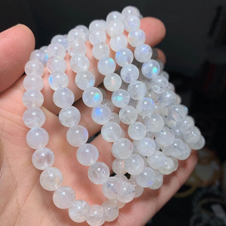 Wholesale Rainbow Moonstone Crystal Bracelet