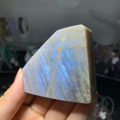 HQ Moonstone Crystal Slab