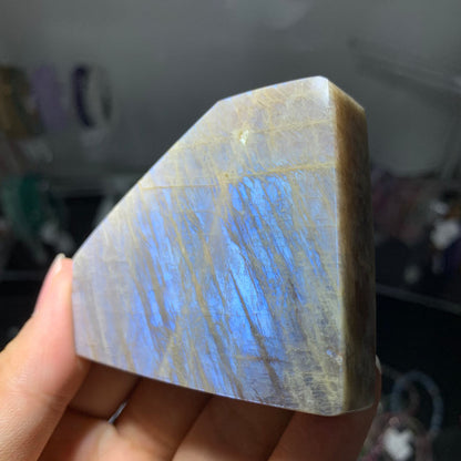 HQ Moonstone Crystal Slab