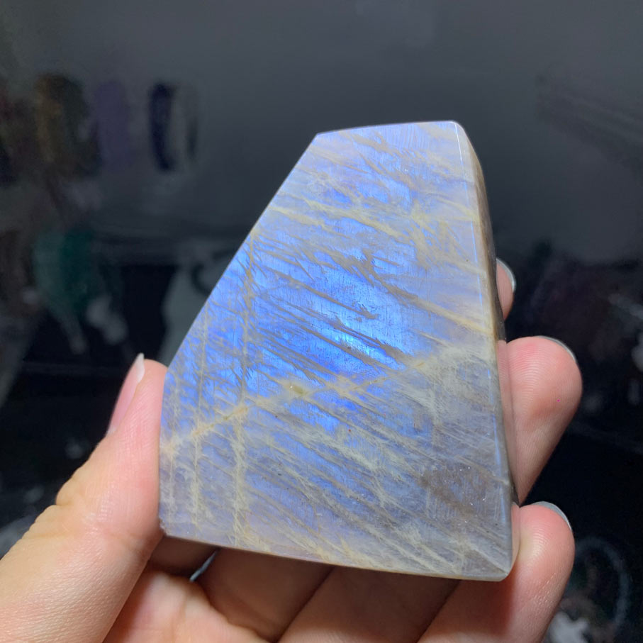 HQ Moonstone Crystal Slab