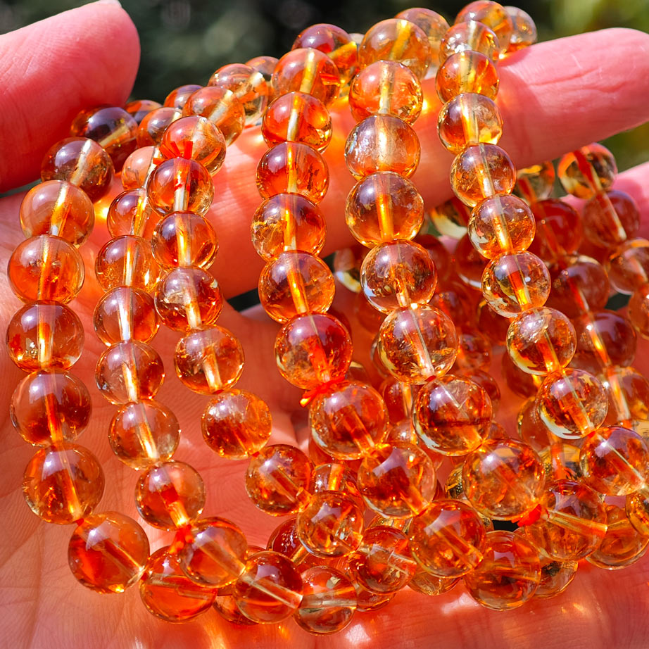 Wholesale Natural Citrine Crystal Bracelet