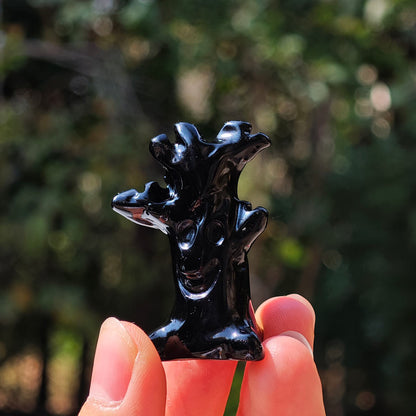 Wholesale Black Obsidian Crystal Tree Stump