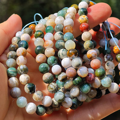 Wholesale HQ Ocean Jasper Crystal Bracelet