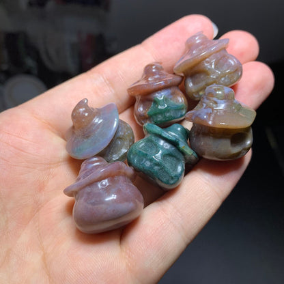 Wholesale Ocean Jasper Crystal Pumpkin