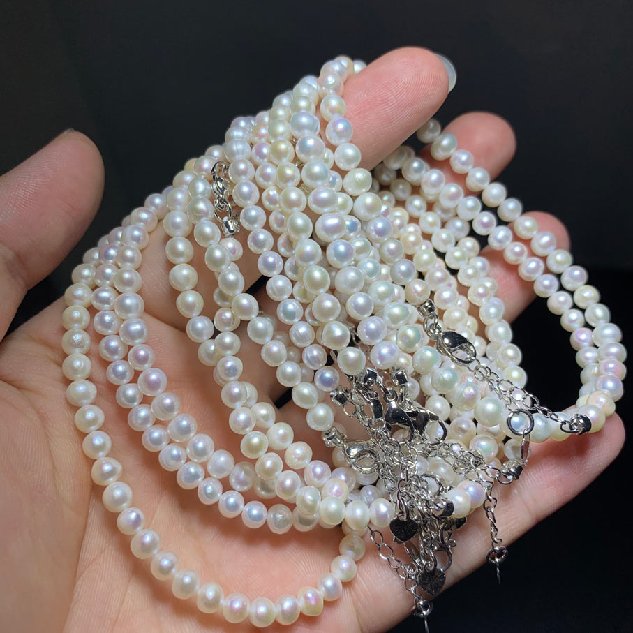 Wholesale Natural Pearl Crystal Bracelet