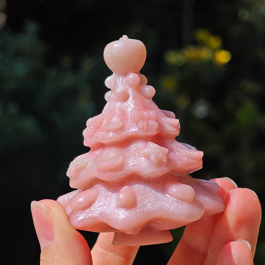 Wholesale Pink Opal Crystal Christmas Tree