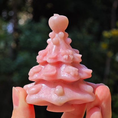 Wholesale Pink Opal Crystal Christmas Tree