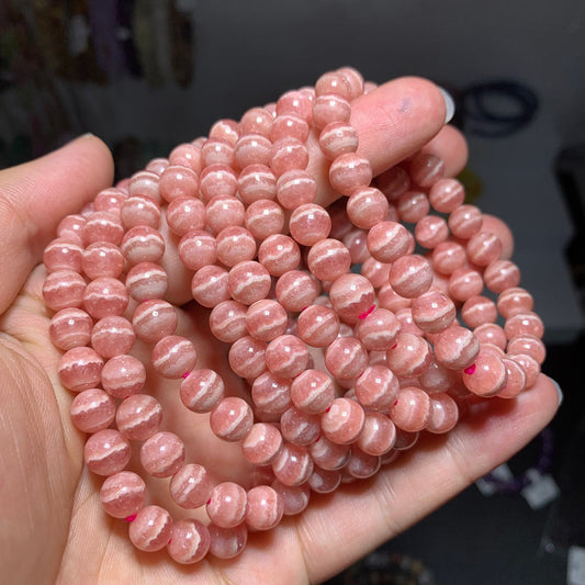 rhodochrolite bracelet