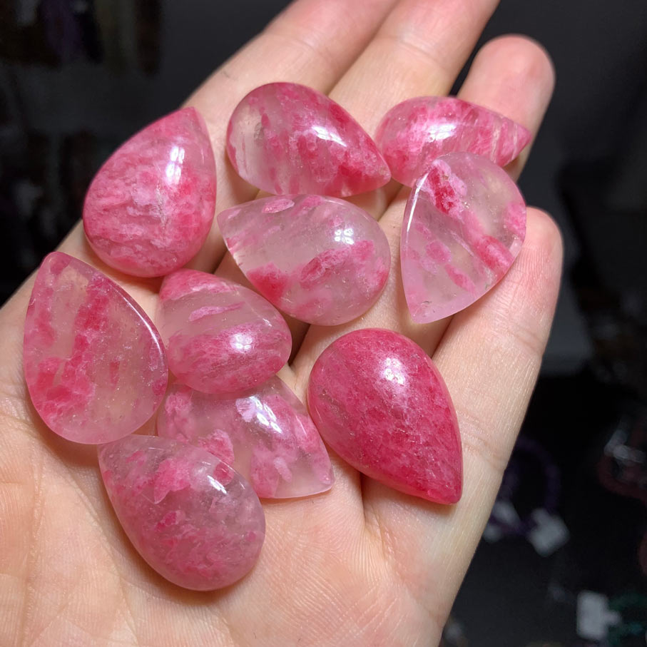 rhodonite teardrop