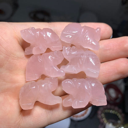 rose quartz bear