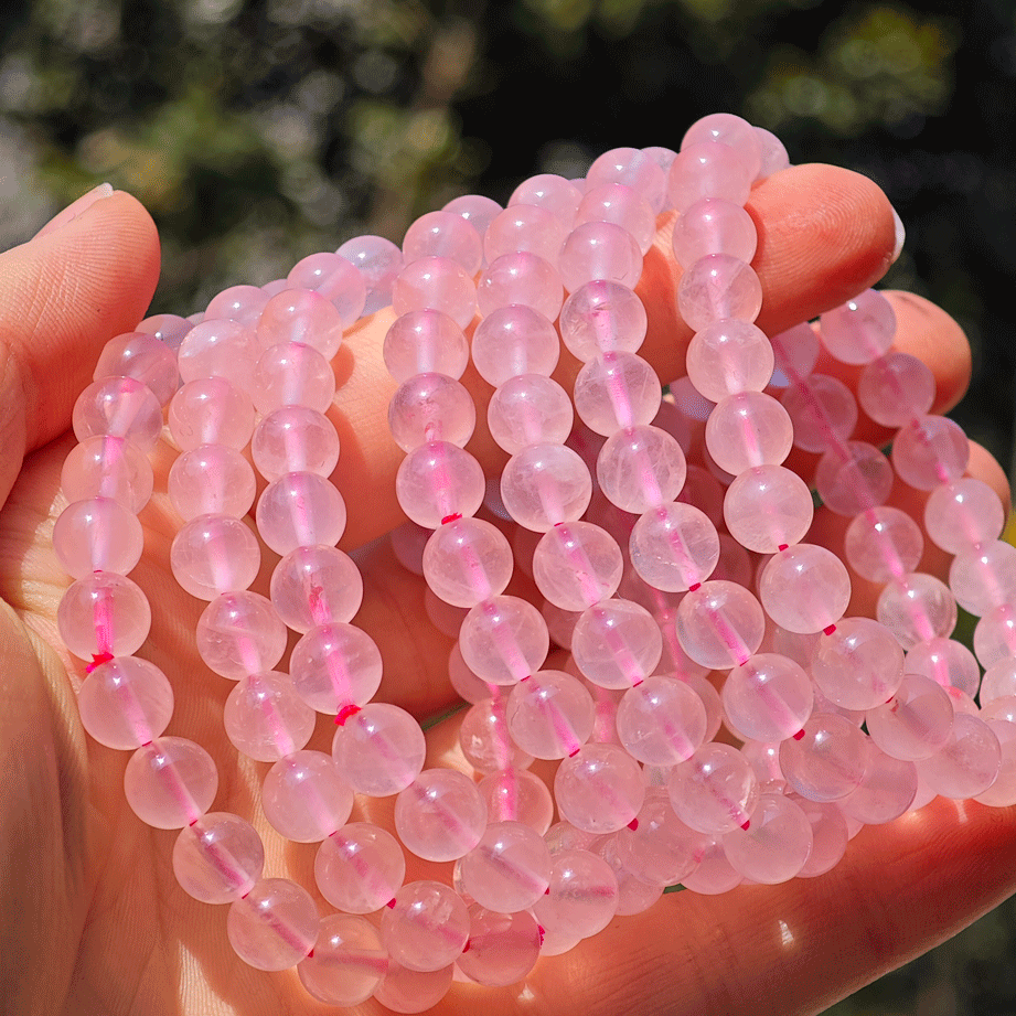 rose quartz bracelet