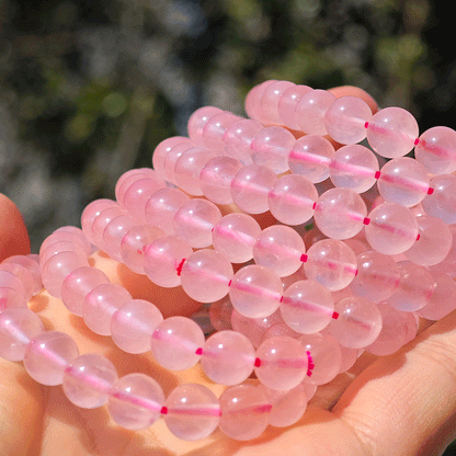 Wholesale Rose Quartz Crystal Bracelet