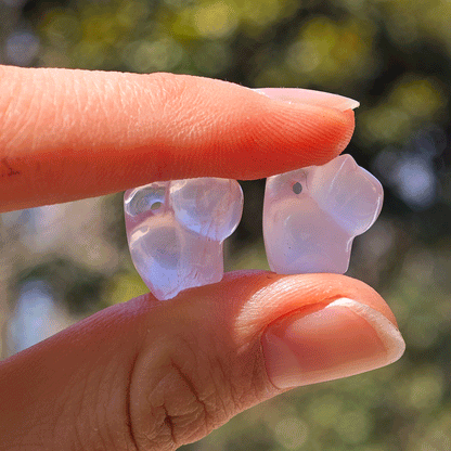 Wholesale Rose Quartz Crystal Cat Bear