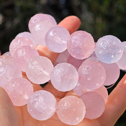 Wholesale Rose Quartz Crystal Moon Bracelet