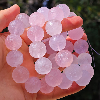 Wholesale Rose Quartz Crystal Moon Bracelet