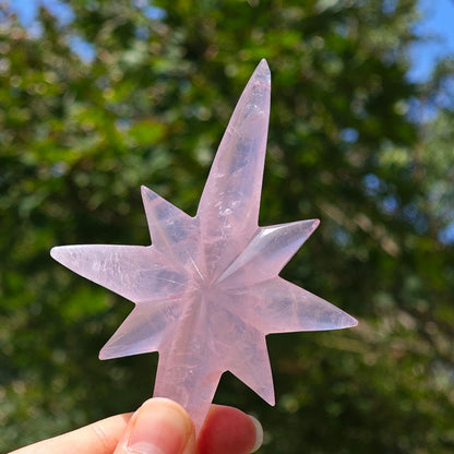 Wholesale Rose Quartz Crystal North Star