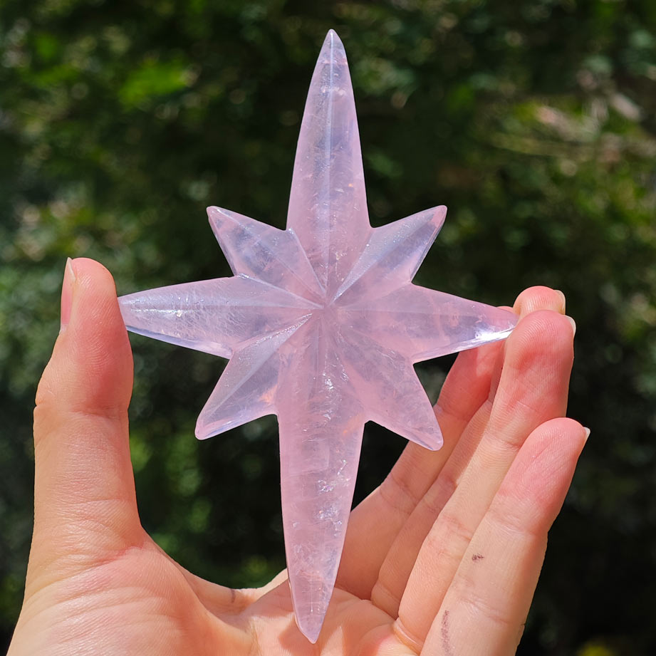 Wholesale Rose Quartz Crystal North Star