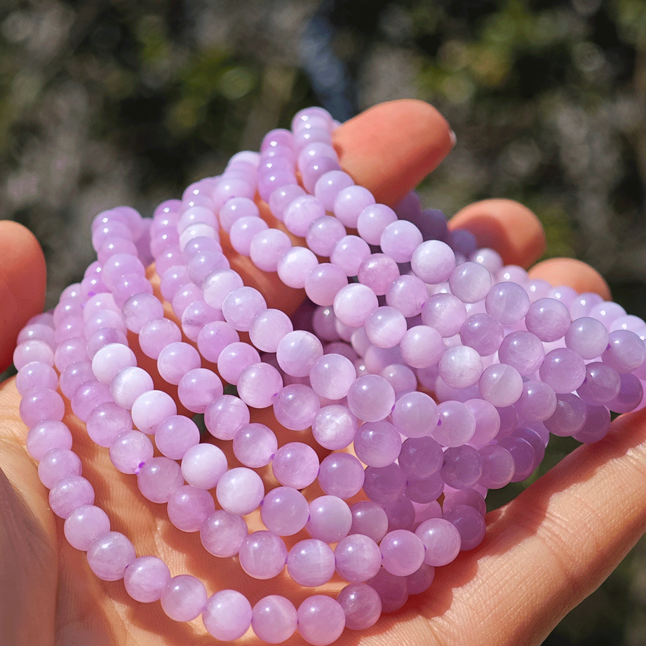 Wholesale Small Kunzite Crystal Bracelet