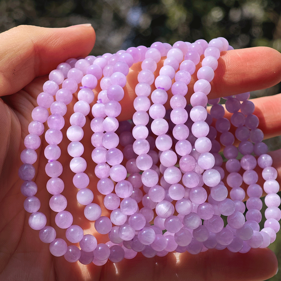 Wholesale Small Kunzite Crystal Bracelet