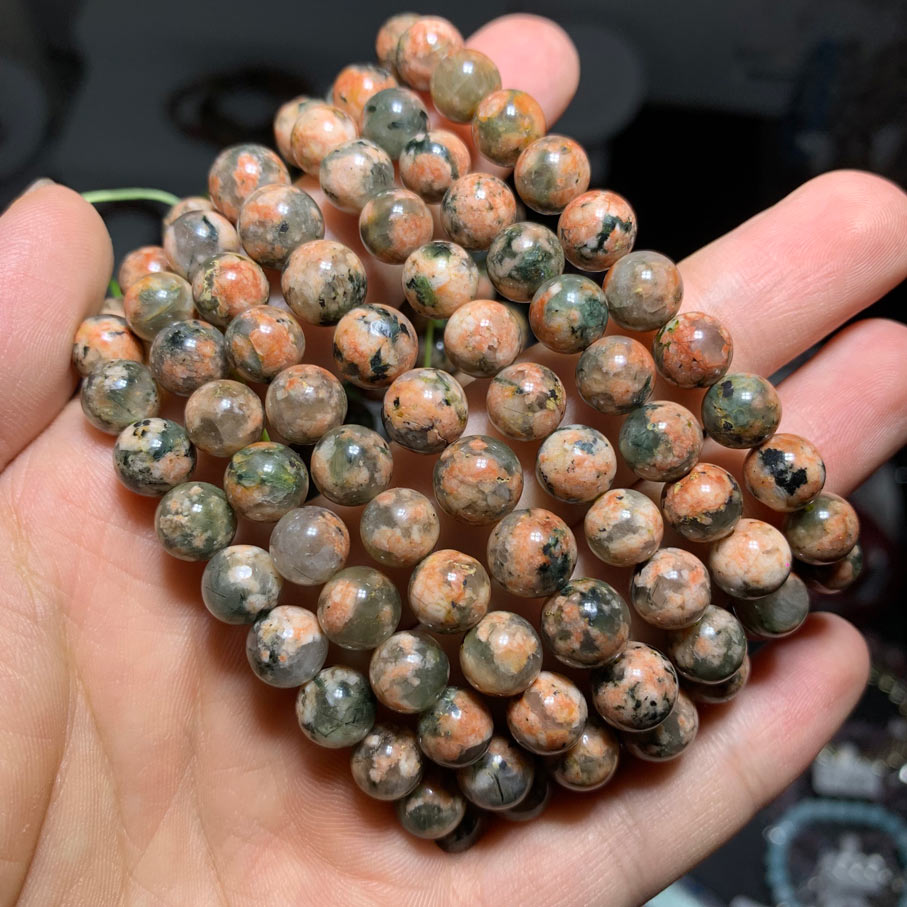 unakite jasper bracelet