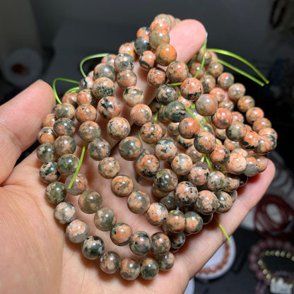 Wholesale Unakite Jasper Crystal Bracelet