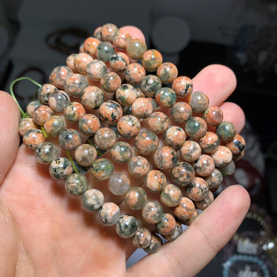 Wholesale Unakite Jasper Crystal Bracelet