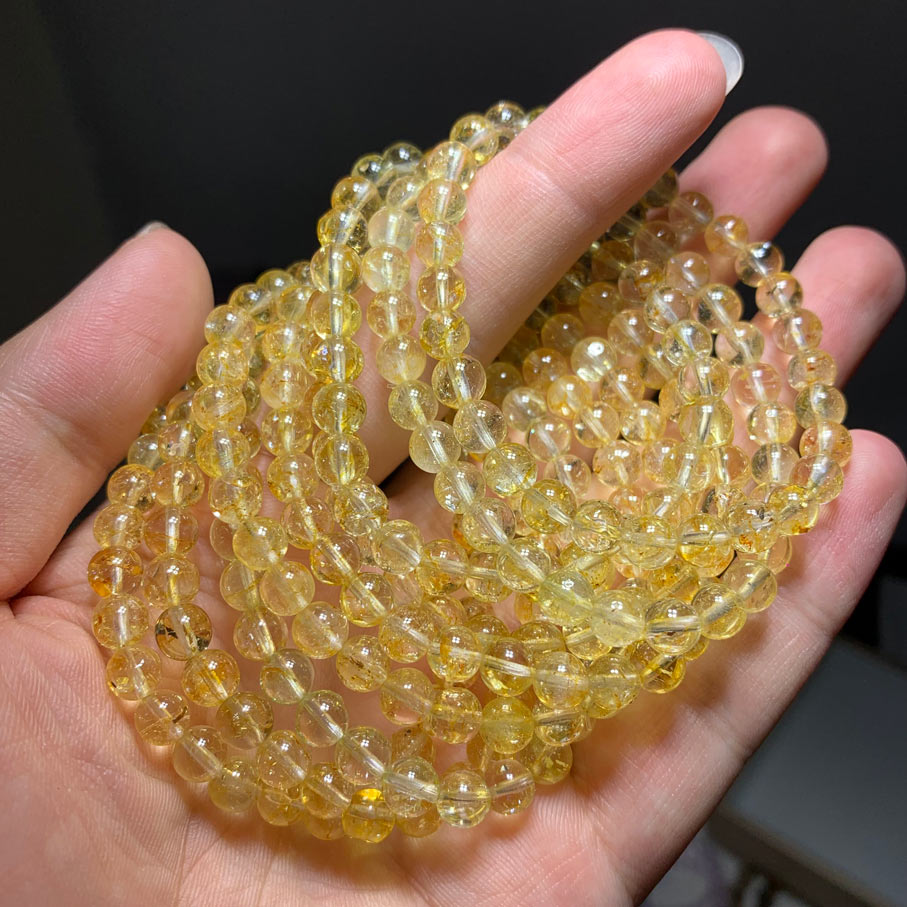 yellow topaz bracelet